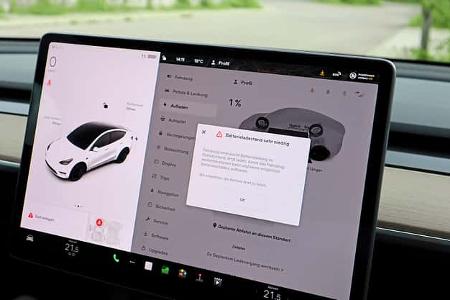 Tesla Model Y Performance, Dauertest, 100000 Kilometer, leere Antriebsbatterie