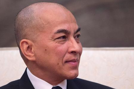 Norodom Sihamoni von Kambodscha