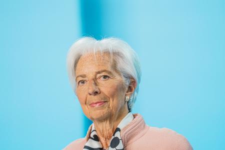 EZB-Präsidentin Christine Lagarde erwartet mehr Gegenwind für die europäische Wirtschaft 