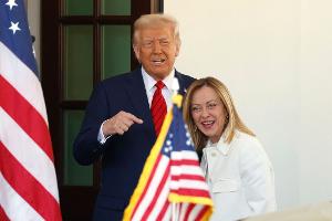 Trump: Meloni hat "fantastischen" Eindruck hinterlassen