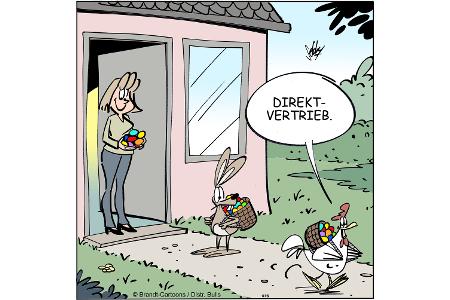 Cartoons zu trendigen Themen