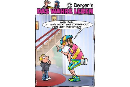 Cartoons mit wahren Lebensgeschichten