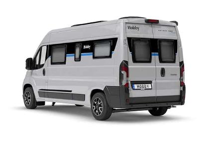Hobby Ontour Van Solaris, 600 FT, Campingbus, Freisteller, Heck