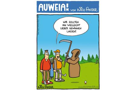 Alltäglicher Humor und Vögel