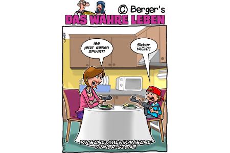 Cartoons mit wahren Lebensgeschichten