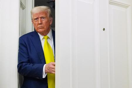 Donald Trump verbreitet eine eigenwillige Osterbotschaft. (Archivbild) Donald Trump verbreitet eine eigenwillige Osterbotschaft. (Archivbild)