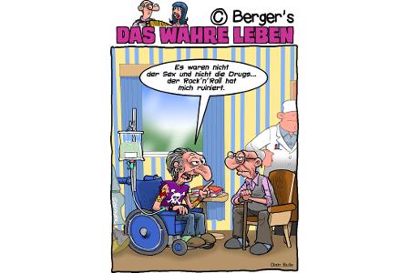 Cartoons mit wahren Lebensgeschichten