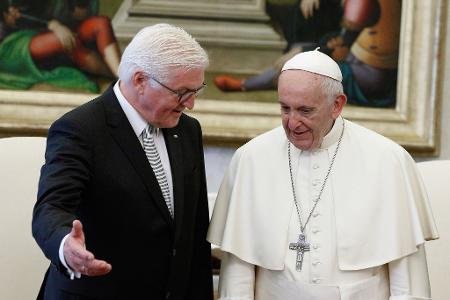 Bundespräsident Frank-Walter Steinmeier würdigte den Papst als 