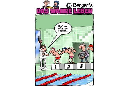 Cartoons mit wahren Lebensgeschichten