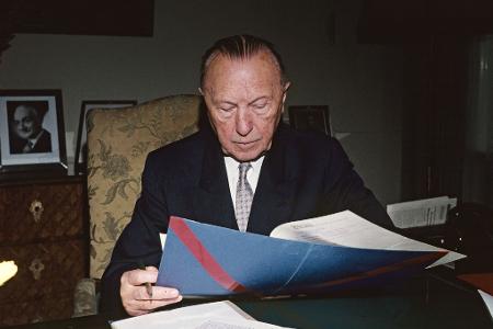 Er war der älteste Kanzler der Bundesrepublik: Konrad Adenauer. (Archivbild)