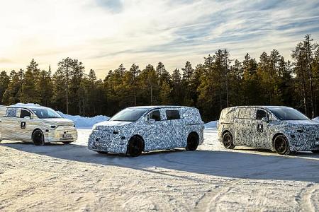 Mercedes Van.EA, V-Klasse EQ, Prototyp