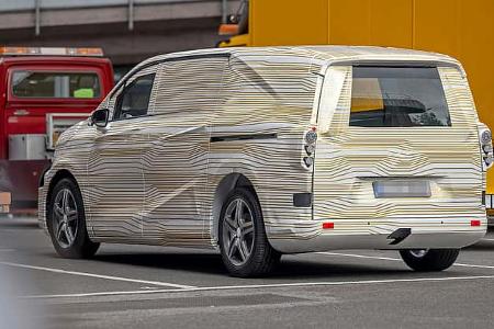 Mercedes EQV Erlkönig Van.EA