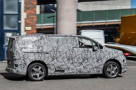 Mercedes EQV Erlkönig Van.EA