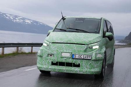 Erlkönig Mercedes V-Klasse mit EQ-Technologie EQV