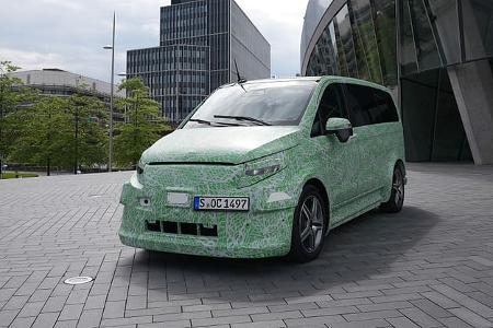 Erlkönig Mercedes V-Klasse mit EQ-Technologie EQV
