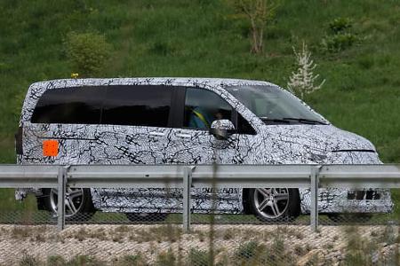 Erlkönig Mercedes V-Klasse EV