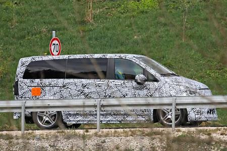 Erlkönig Mercedes V-Klasse EV