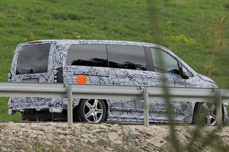 Erlkönig Mercedes V-Klasse EV