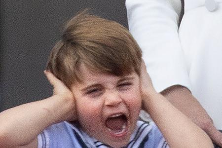 Ohren zu bei Prinz Louis