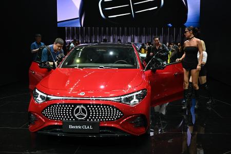 Mit dem CLA will Mercedes in China seine Produktoffensive starten. 