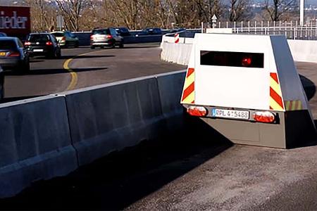Vitronic Enforcement Trailer Blitzer-Anhänger
