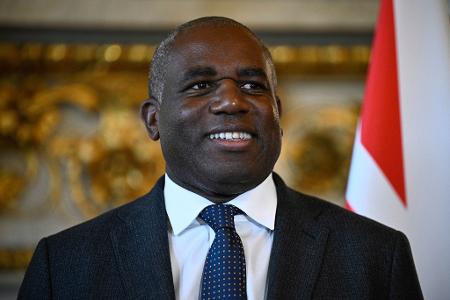 Der britische Außenminister David Lammy teilte auf der Plattform X mit, er habe mit Rubio telefoniert. (Archivbild)