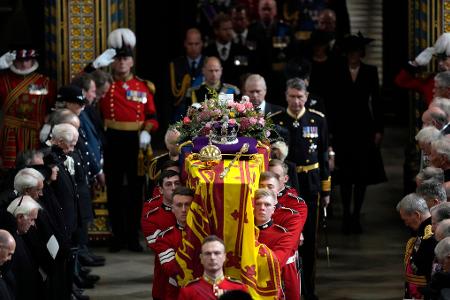 Der Trauergottesdienst für Königin Elizabeth II. wurde von schätzungsweise vier Milliarden Menschen verfolgt (Archivbild).