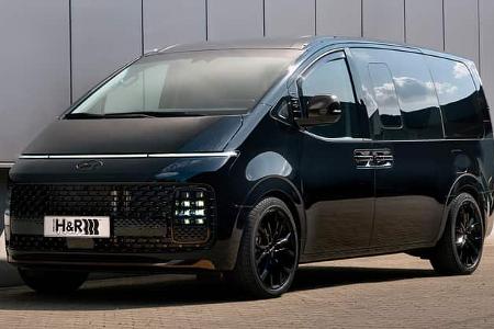 Der Hyundai Staria mit H&R Tieferlegungsfedern