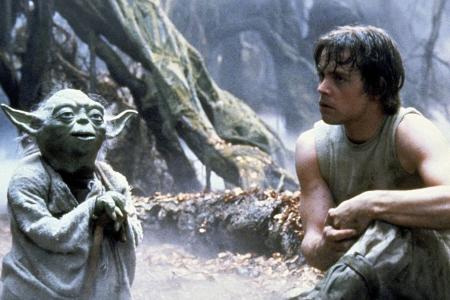 George Lucas enthüllt: Darum spricht Yoda in George Lucas enthüllt: Darum spricht Yoda in