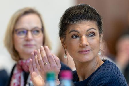 Um den BSW-Parteivorsitz in Thüringen wurde heftig gestritten. (Archivfoto)