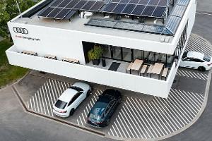 Audi eröffnet weitere Luxus-Ladewürfel