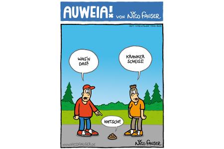 Alltäglicher Humor und Vögel