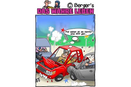 Cartoons mit wahren Lebensgeschichten