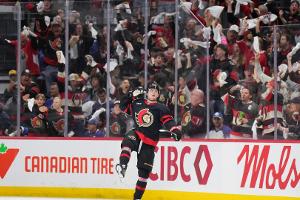 NHL: Stützle mit erstem Play-off-Tor - Ottawa verhindert Aus