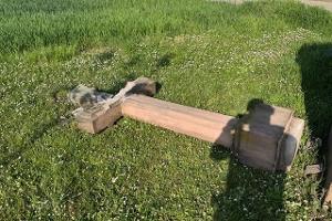 Vandalismus in Lingenfeld