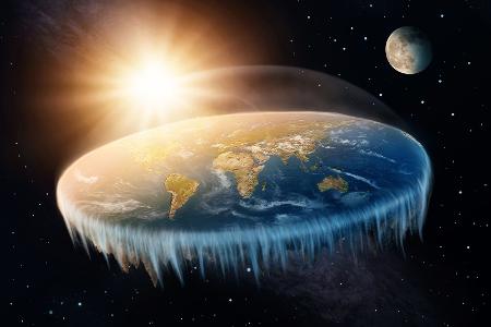 Die Welt ist eine Scheibe