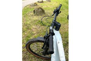 Mit dem Fahrrad gestürzt