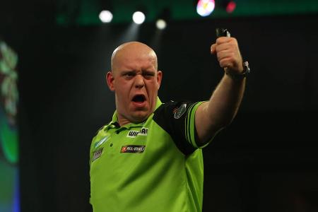 Platz 3: Michael van Gerwen (Niederlande) - 772.750 Pfund