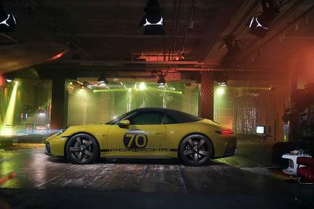 Porsche 911 992 Carrera GTS Cabriolet Spirit 70 Exterieur
