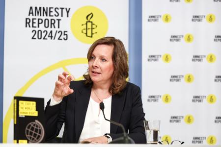 Amnesty-Generalsekretärin Duchrow übt deutliche Kritik an Donald Trump.