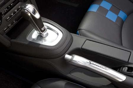 Porsche 911 Speedster, Schalthebel, Handbremse