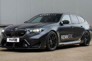 Der neue BMW M5 Touring mit H&amp;R Tieferlegungsfedern