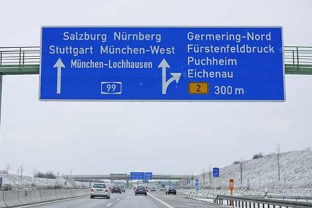 Autobahn A99 München