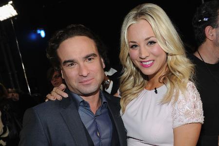 Johnny Galecki und Kaley Cuoco