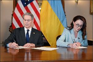 USA und Ukraine einigen sich auf Rohstoffabkommen
