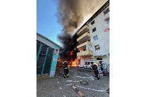 Brandeinsatz in der Dortmunder Nordstadt
