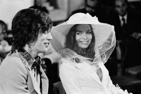Mick und Bianca Jagger