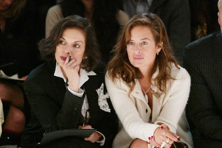 Bianca und Jade Jagger