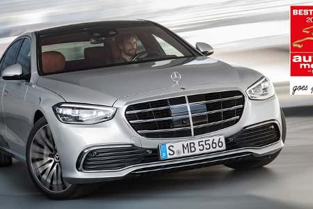 Mercedes S-Klasse Best Cars 2025 Logo