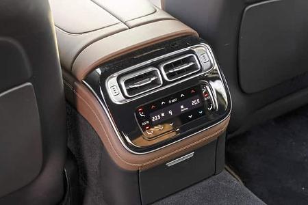 Mercedes S 450 d 4Matic, Fond Klimaanlage